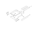Maytag MGRH865QDS0 drawer and rack parts diagram