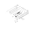 Maytag MER6751AAS24 control panel parts diagram