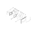 Maytag MER6751AAS24 lower door parts diagram
