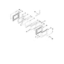 Jenn-Air JES8860CCS01 door parts diagram