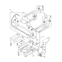 Whirlpool WFG361LVD2 manifold parts diagram