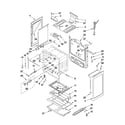 Whirlpool WFG361LVD2 chassis parts diagram