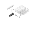 KitchenAid KUDC10IXSS2 lower rack parts diagram