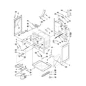 Whirlpool WFE361LVB0 chassis parts diagram