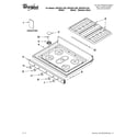 Whirlpool WFG381LVQ2 cooktop parts diagram
