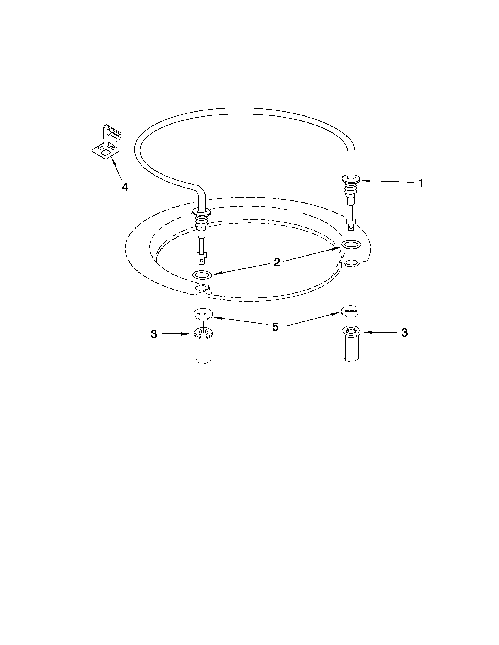 Whirlpool DP1040XTXB4 heater parts diagram