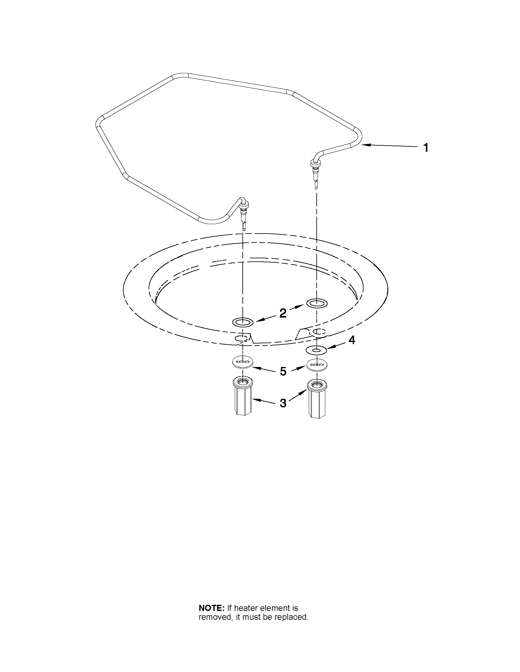 KitchenAid KUDC03FVBL5 heater parts diagram
