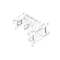 Maytag MGR6875ADB27 lower door parts diagram