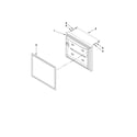 Jenn-Air JFC2089WEM4 freezer door parts diagram