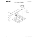 Maytag MGS5752BDW19 cooktop parts diagram