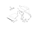 KitchenAid KEBS177SSS04 top venting parts diagram