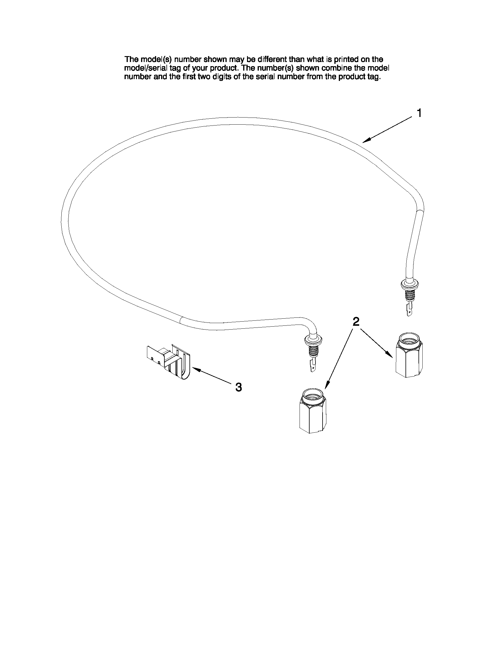 Jenn-Air JDB2150AWP1 heater parts diagram