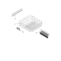 Maytag MDB4709AWS2 lower rack parts diagram