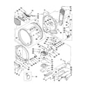 Maytag MEDB850WB1 bulkhead parts diagram