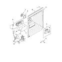 Maytag MDBTT53AWW3 inner door parts diagram