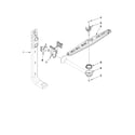 Whirlpool DU1010XTXQ3 upper wash and rinse parts diagram