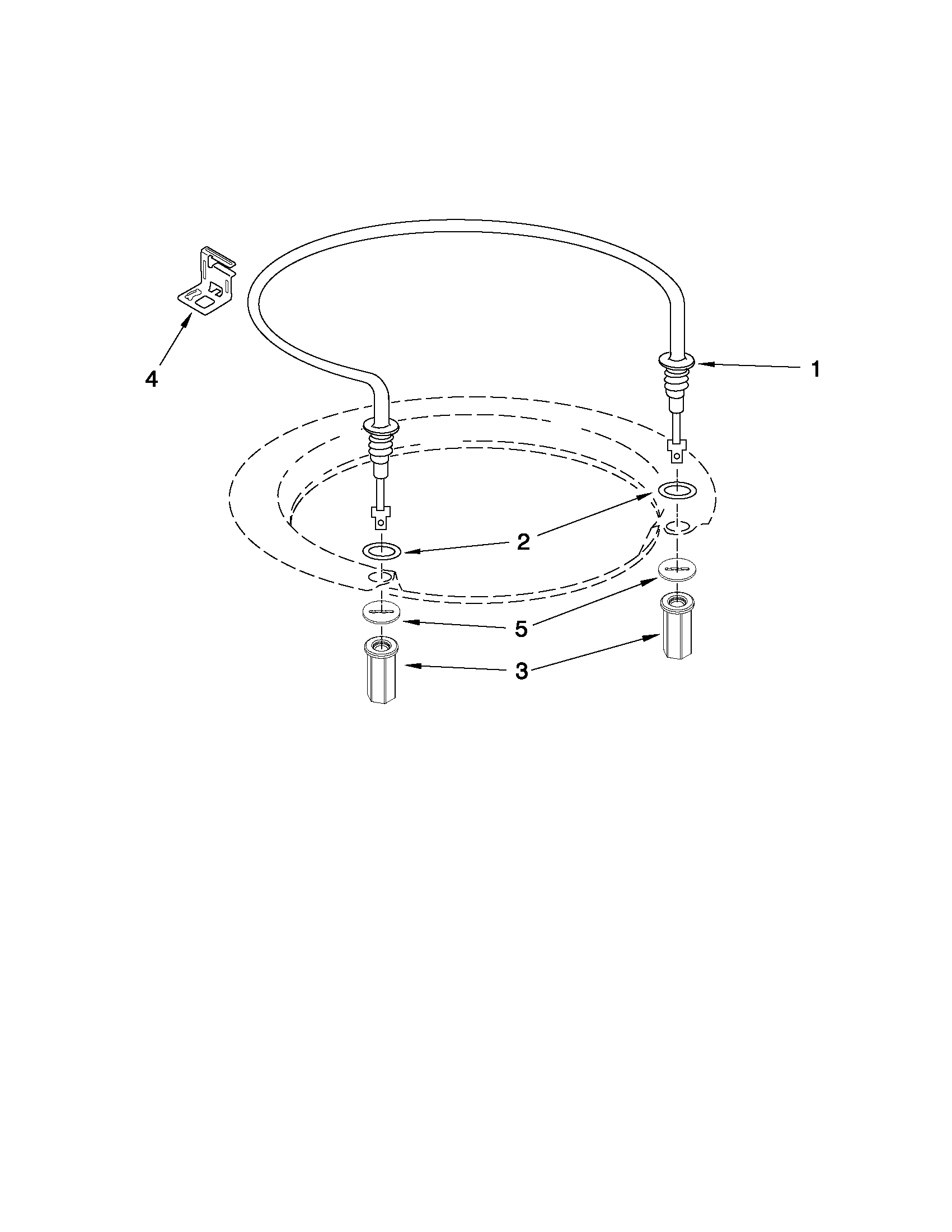 Whirlpool DU1300XTVT7 heater parts diagram
