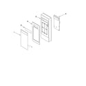 Jenn-Air JMC1150WB00 microwave control panel parts diagram