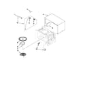Jenn-Air JMC1150WB00 microwave oven cavity parts diagram