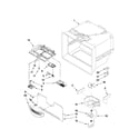 Amana ABB2221FEW3 freezer liner parts diagram