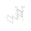 Amana ABB2221FEW3 freezer door parts diagram