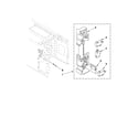 Amana AMC7159TAS1 latch board parts diagram