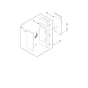 Amana AMC7159TAS1 control panel parts diagram