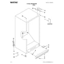 Maytag MQF2056TEW00 cabinet parts diagram