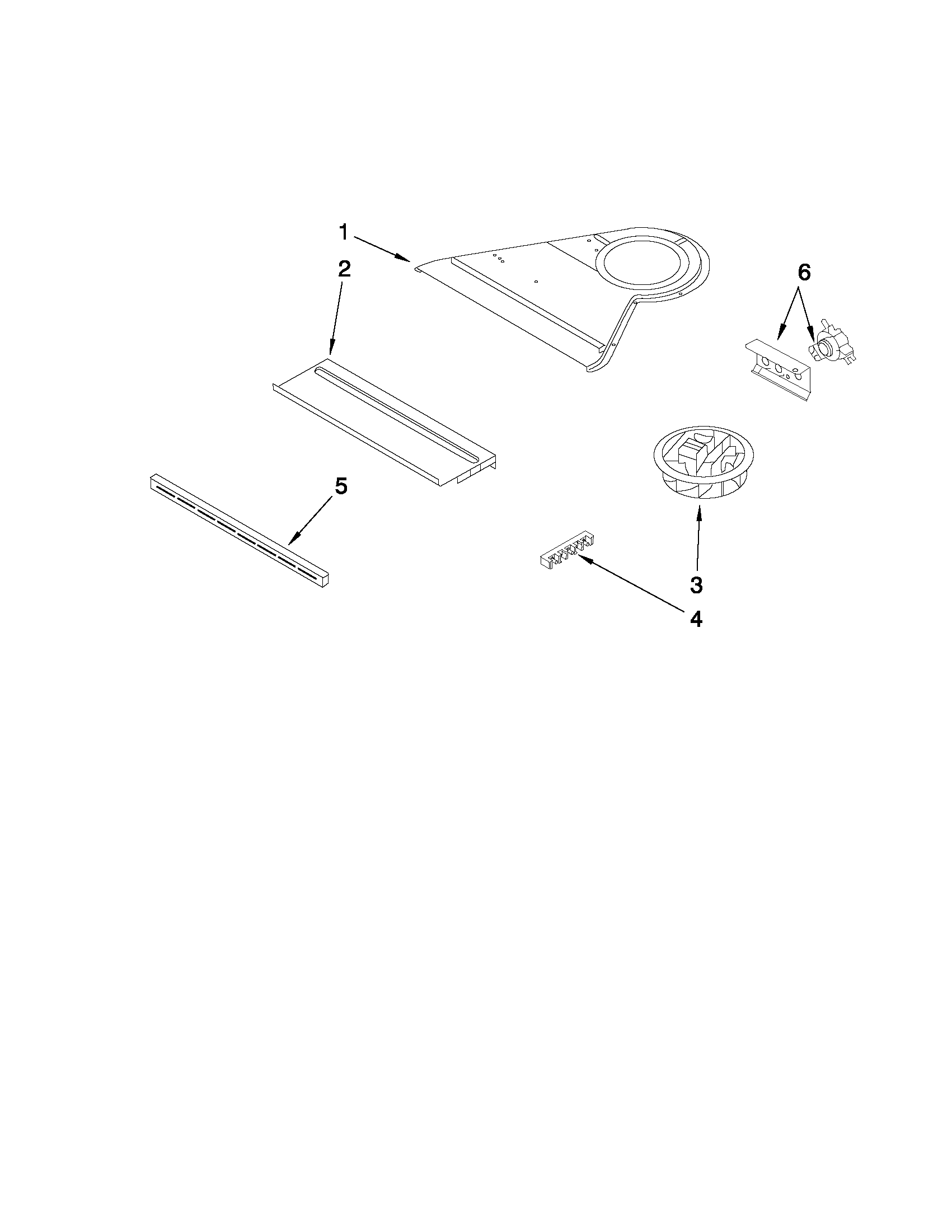 Ikea IBS324PVS0 top venting parts diagram