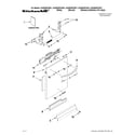 KitchenAid KUDE40FXSP1 door and panel parts diagram