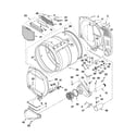 Maytag MGDC700VW0 bulkhead parts diagram