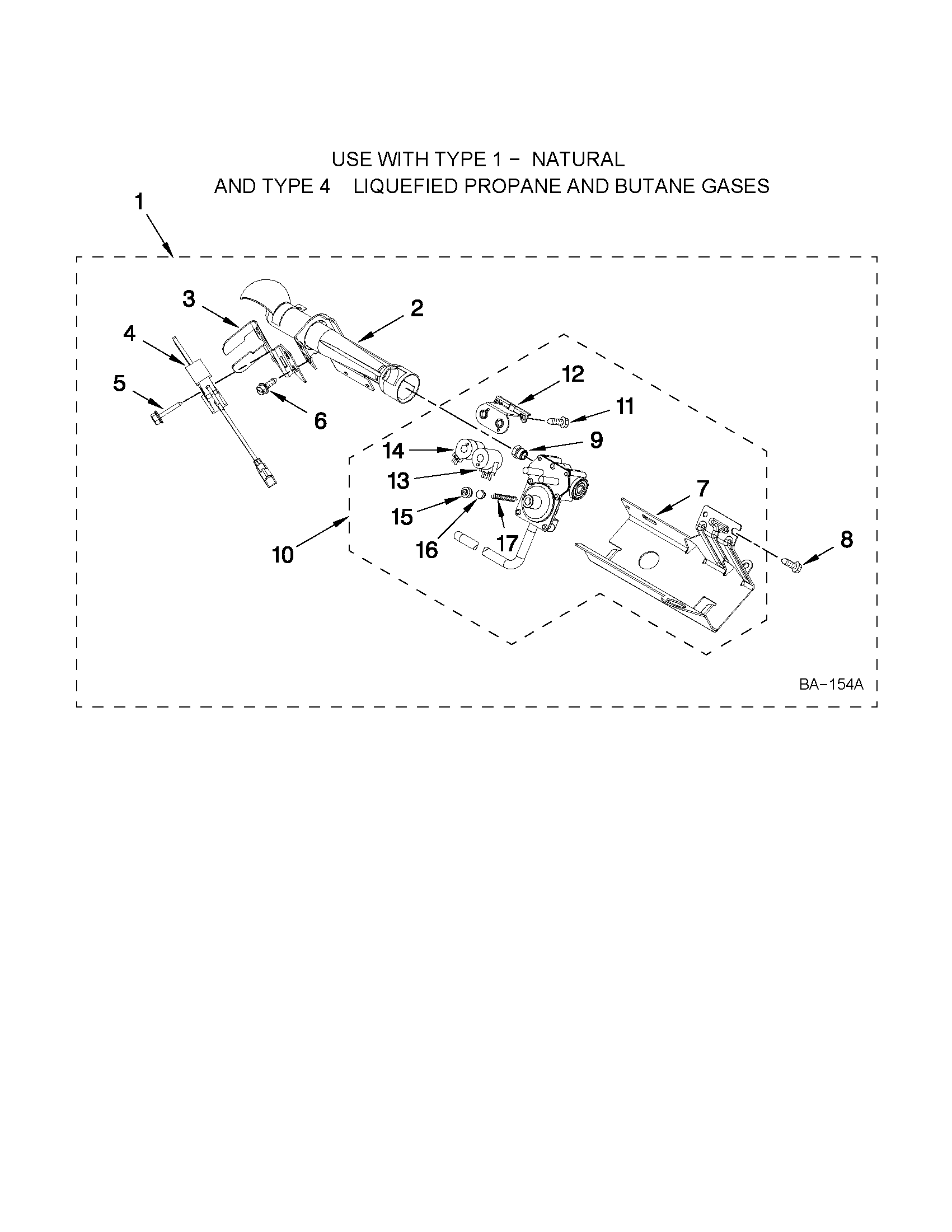 Maytag MGDB850WL1 8557891 burner assembly diagram