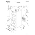 Whirlpool GX5SHDXVD03 cabinet parts diagram