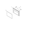 Whirlpool GX5SHDXVD03 freezer door parts diagram