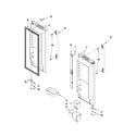 Whirlpool GX5SHDXVD03 refrigerator door parts diagram