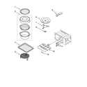 KitchenAid KEMS378SSS03 internal microwave parts diagram