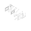 Whirlpool GGG390LXQ00 lower door parts diagram