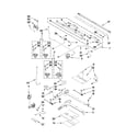 Whirlpool GGG388LXB01 manifold parts diagram