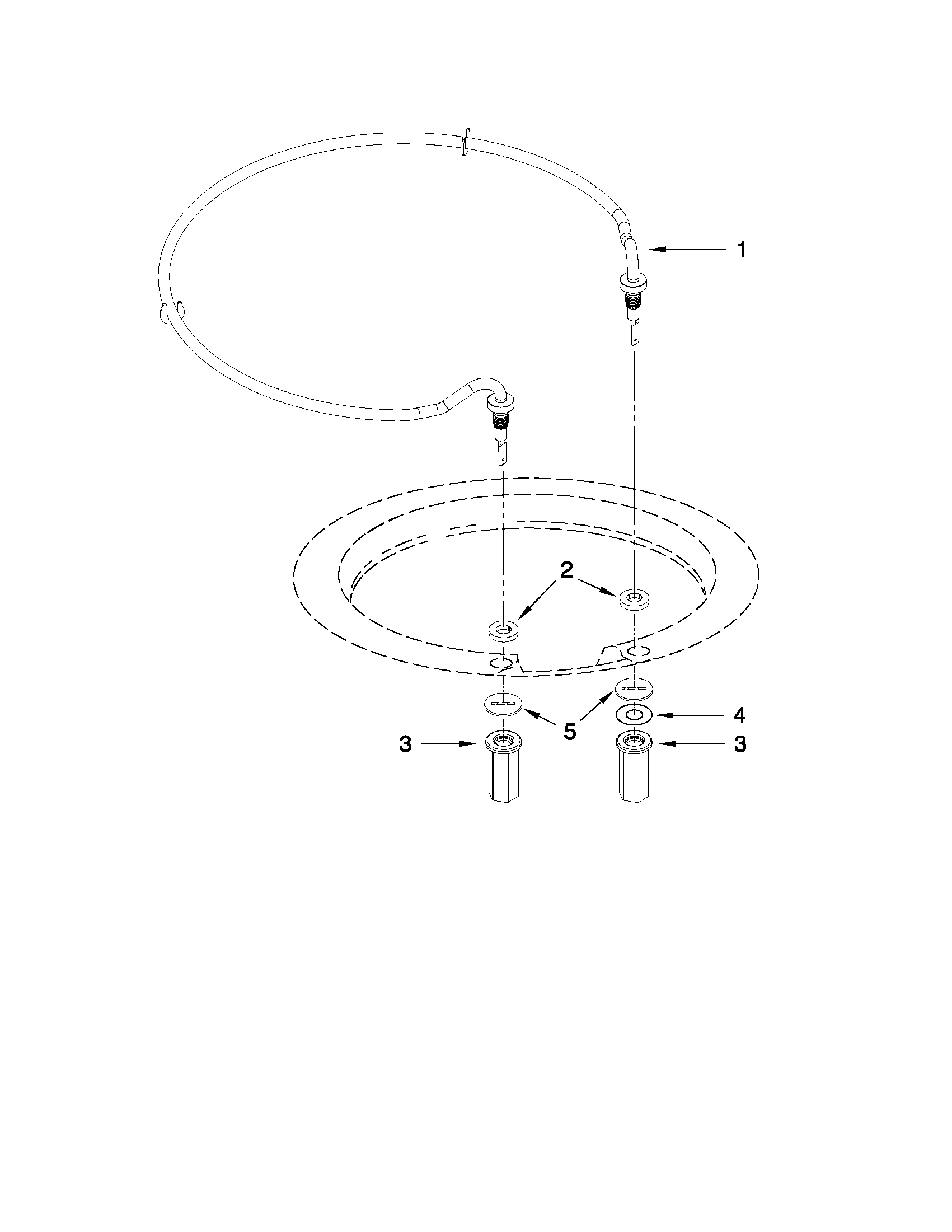 KitchenAid KUDS35FXWH2 heater parts diagram