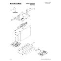 KitchenAid KUDE40FXPA2 door and panel parts diagram