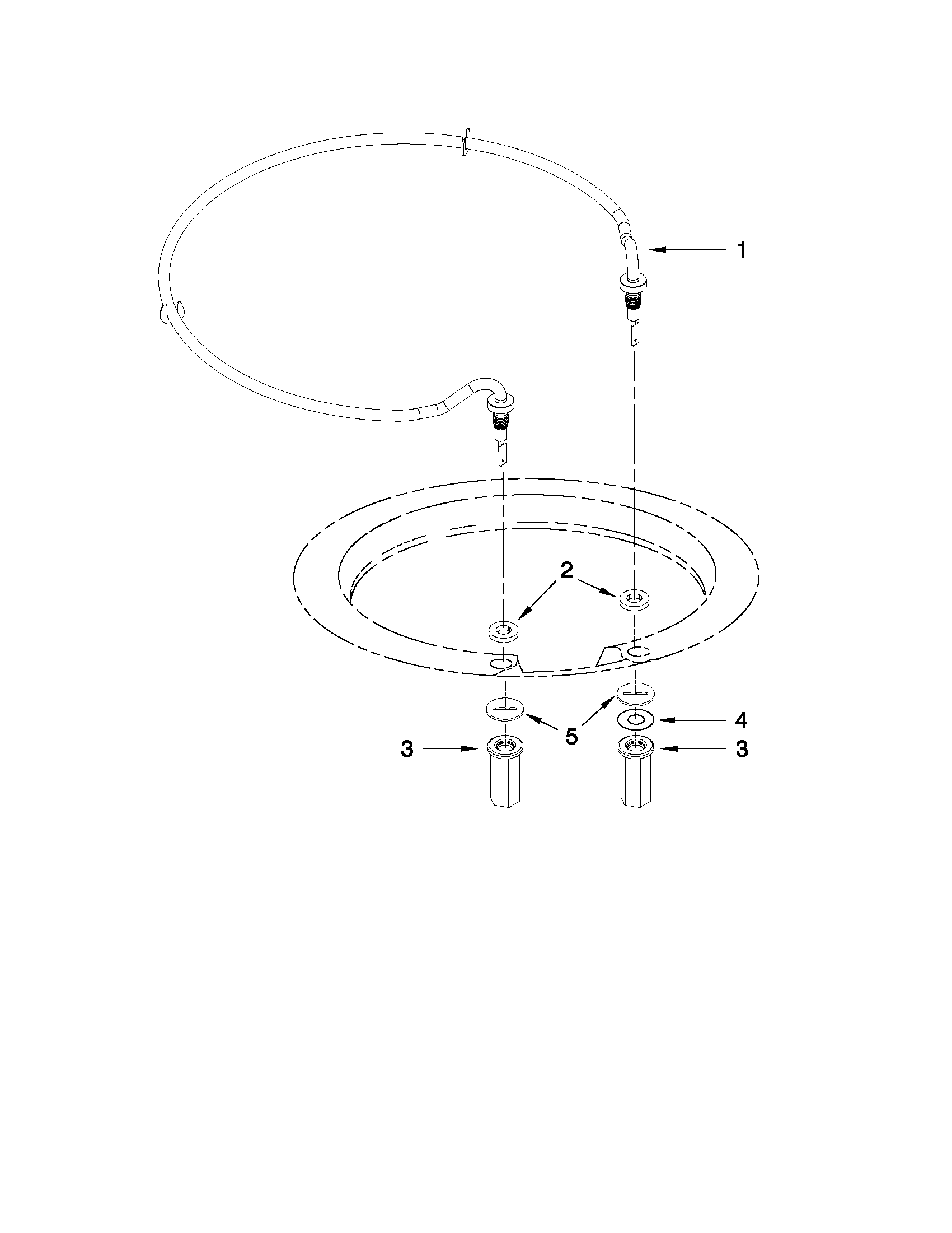 KitchenAid KUDE40FXPA2 heater parts diagram