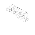 Maytag MGR6875ADS27 lower door parts diagram