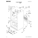 Maytag MFF2558VEB5 cabinet parts diagram