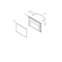 Maytag MFF2558VEB5 freezer door parts diagram