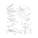 KitchenAid KBFS20EVMS7 freezer liner parts diagram