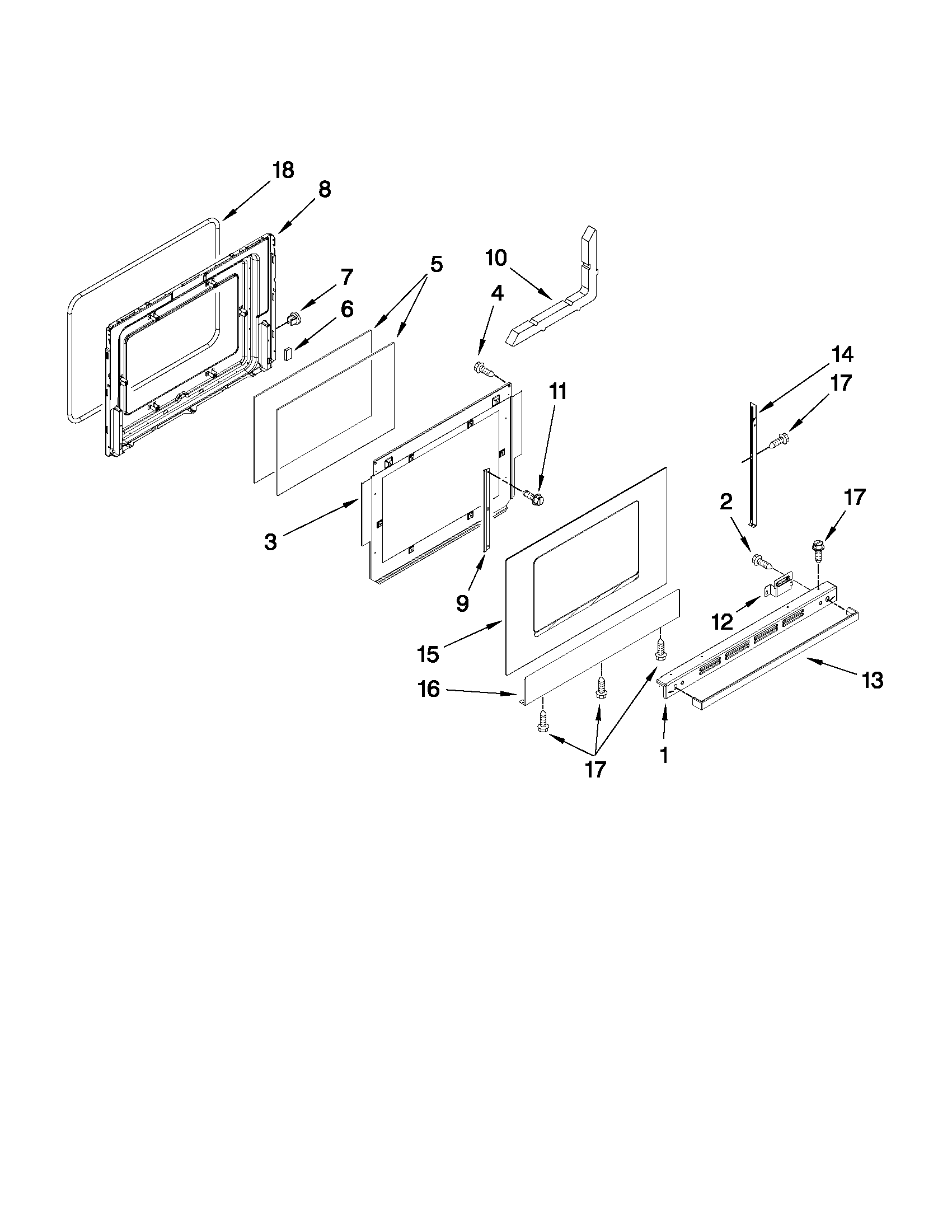 Ikea YISE630VS12 door parts diagram