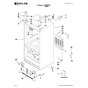 Jenn-Air JFC2089WTB4 cabinet parts diagram