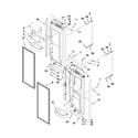 Jenn-Air JFC2089WTB4 refrigerator door parts diagram
