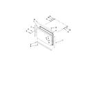 Jenn-Air JFC2089WTB4 freezer door parts diagram
