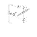 Whirlpool DU1055XTVQ8 upper wash and rinse parts diagram